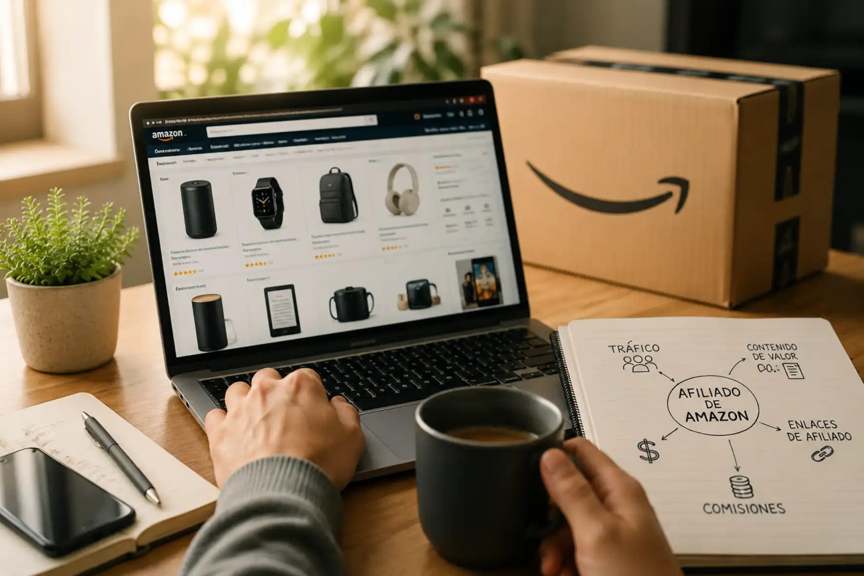 Que es Amazon Associates y como ganar dinero como afiliado de Amazon