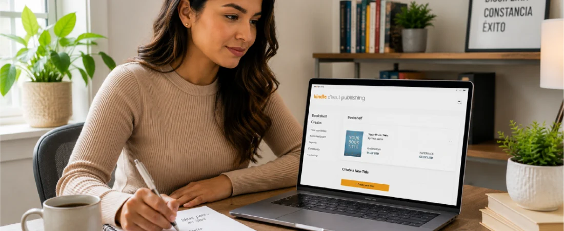 Cómo publicar tu primer libro en Amazon KDP paso a paso