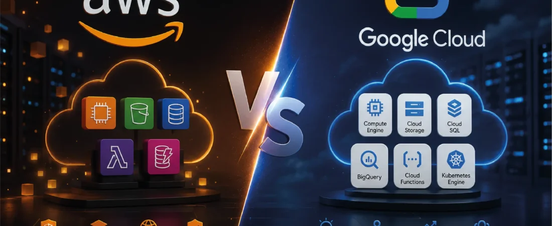 AWS vs Google Cloud en 2026: cuál conviene más a una pequeña empresa latina en USA
