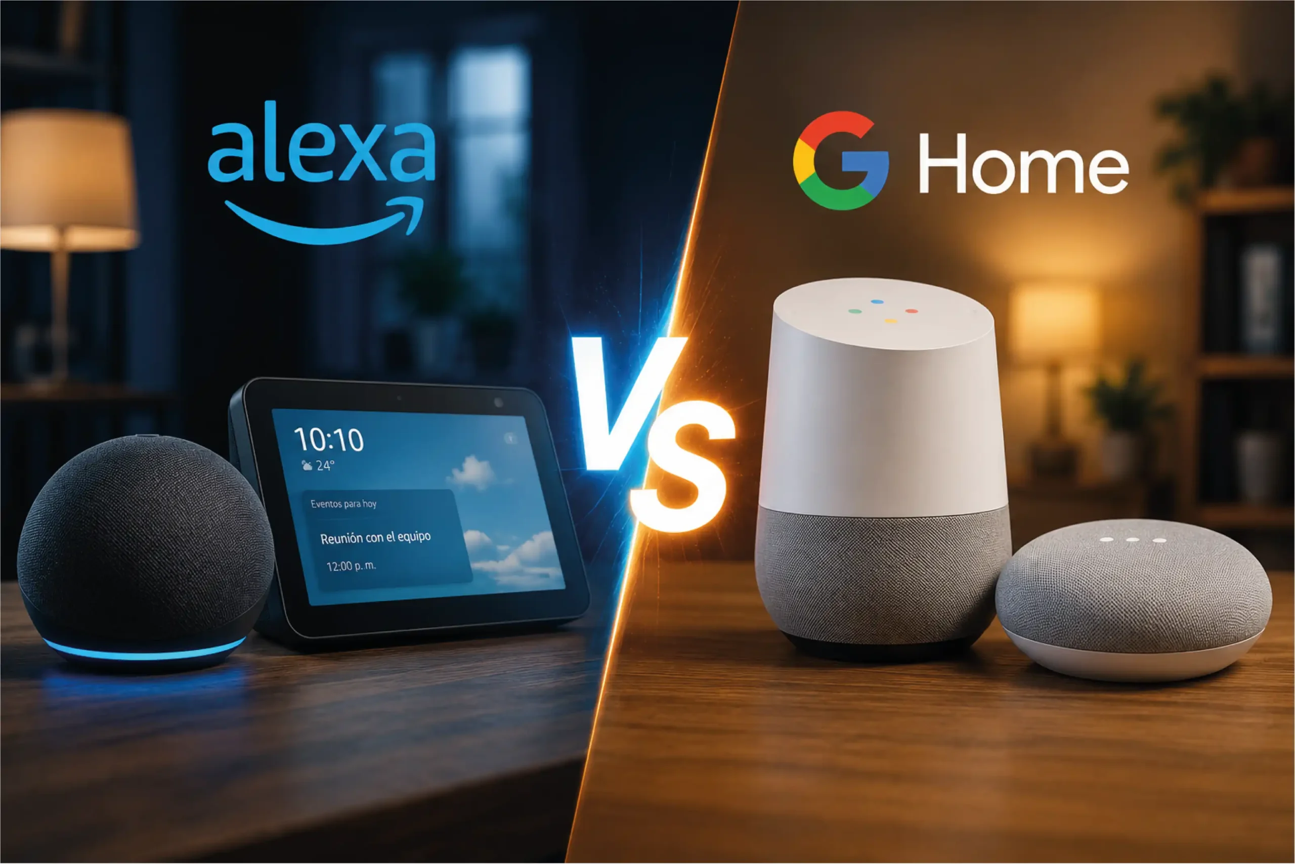 Alexa vs Google Home para negocios: cuál conviene a un emprendedor latino en USA
