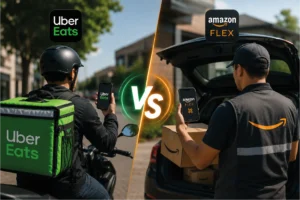 cual es mejor uber eats o amazon flex