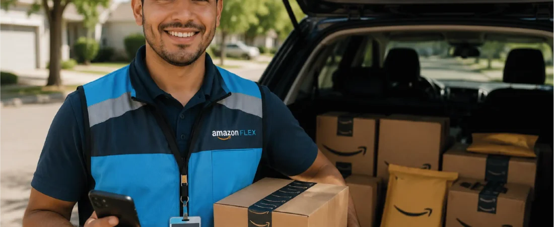 ¿Cuánto paga Amazon Flex por hora en 2026? Cifras reales por ciudad en USA