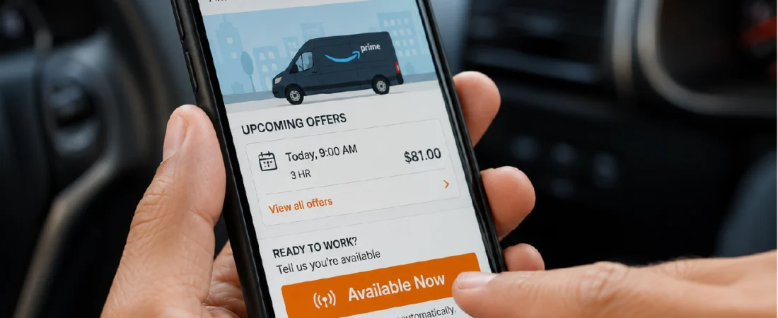 Qué son las Instant Offers de Amazon Flex y cómo aprovecharlas