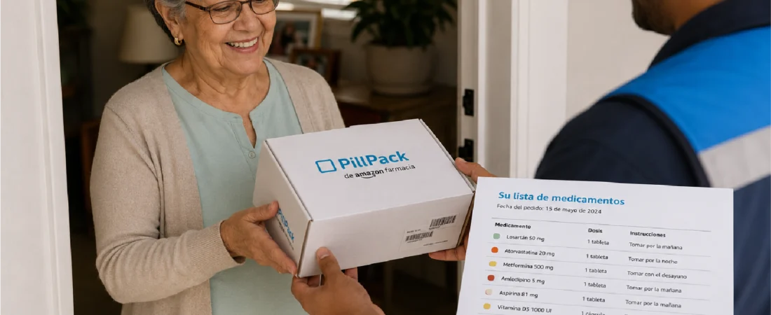 PillPack de Amazon: qué es y cómo simplifica tus medicamentos diarios en USA