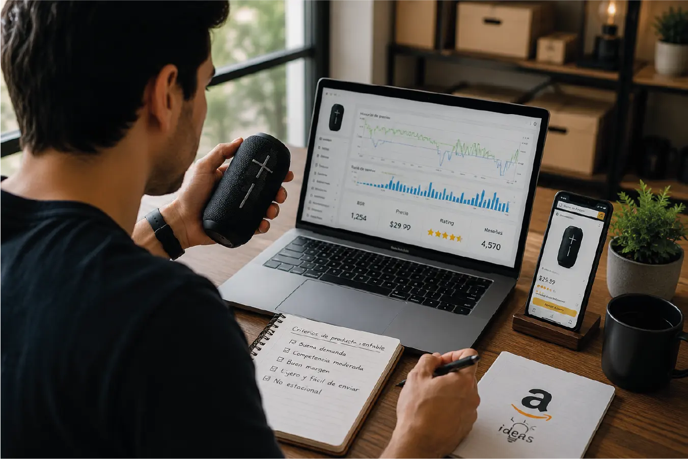 Cómo encontrar productos rentables para vender en Amazon