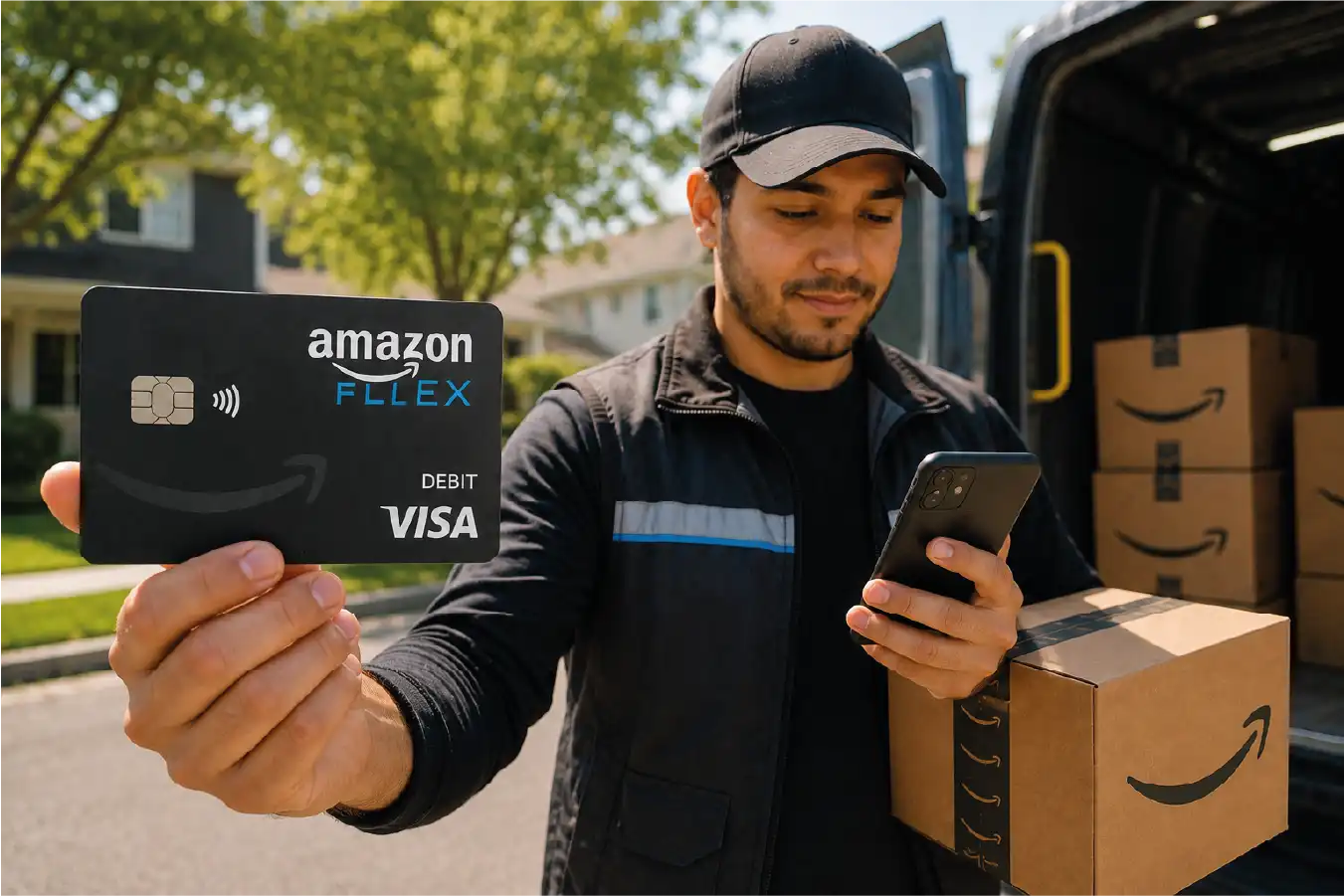 Cómo funciona el pago de Amazon Flex en 2026: días, métodos y la tarjeta de débito