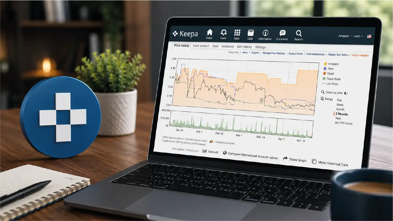 Cómo leer los gráficos de Keepa sin equivocarte: guía visual para vendedores de Amazon