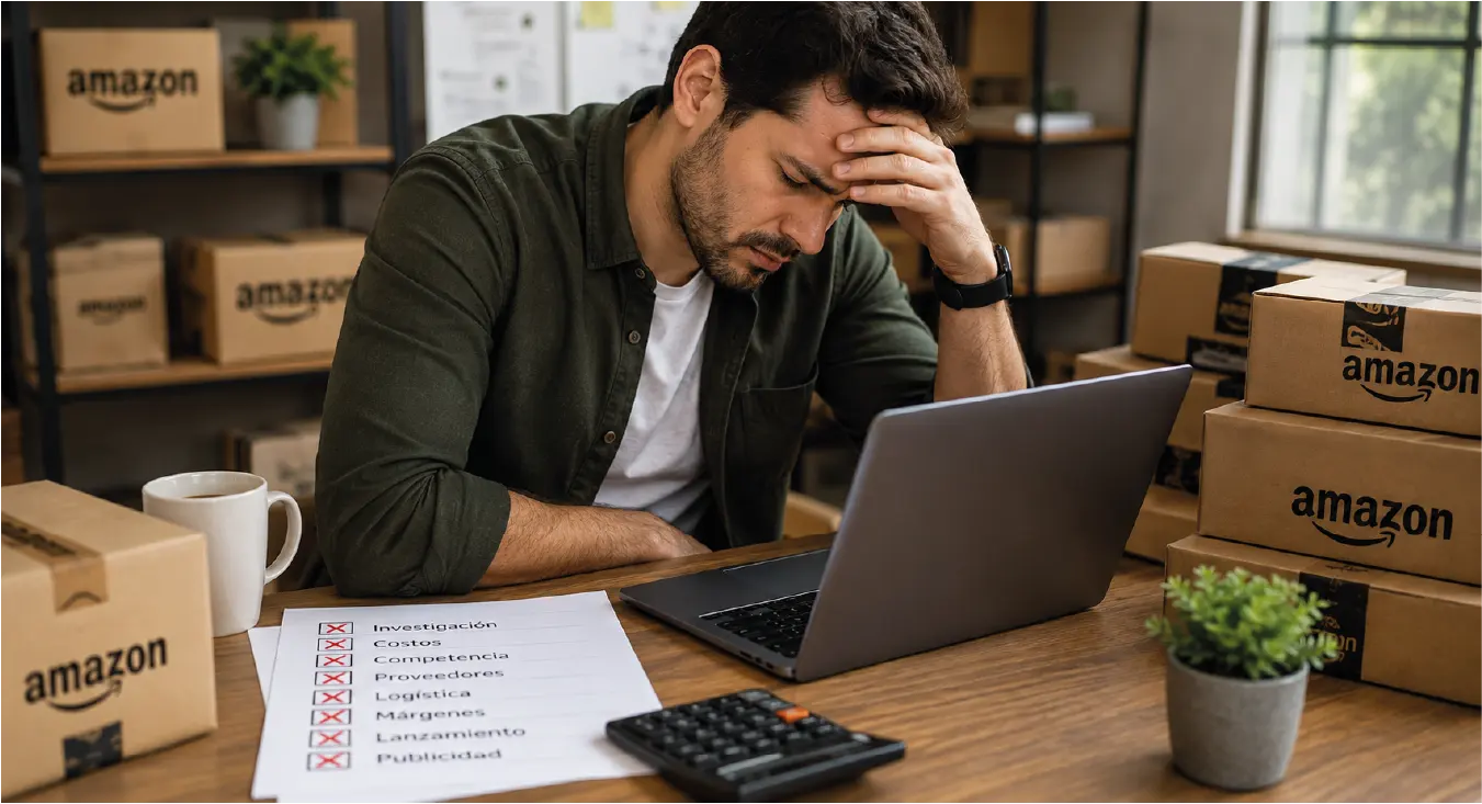 Los 7 errores más comunes al empezar en Amazon FBA