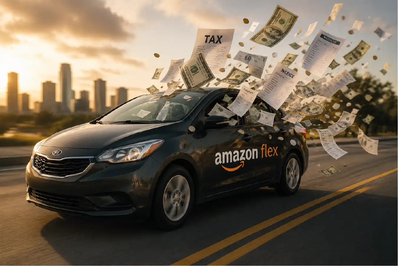 Impuestos y gastos deducibles de Amazon Flex en 2026: lo que todo conductor latino debe saber