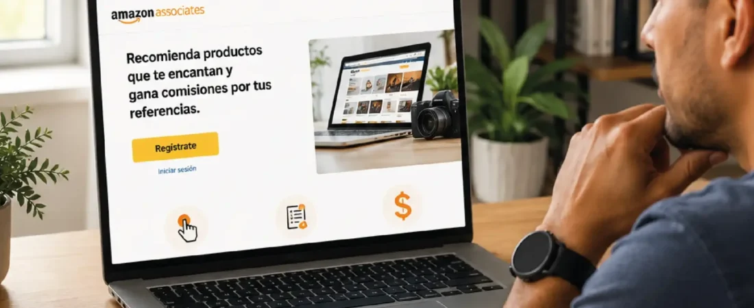 Cómo registrarse en Amazon Associates paso a paso en 2026