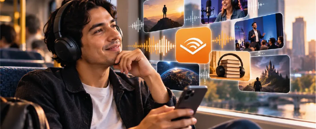Audible para emprendedores: cómo aprovecharlo para aprender de negocios