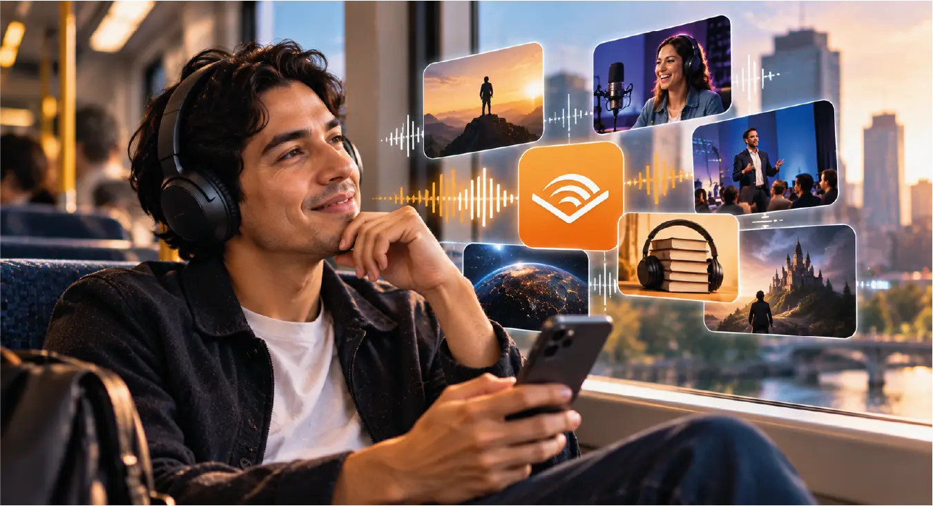 Audible para emprendedores: cómo aprovecharlo para aprender de negocios
