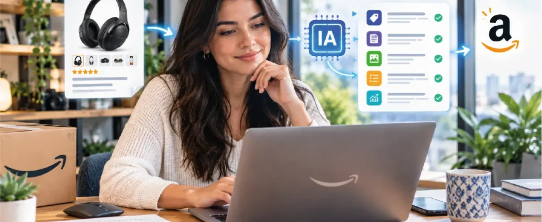 Cómo crear un listing optimizado en Amazon con IA paso a paso