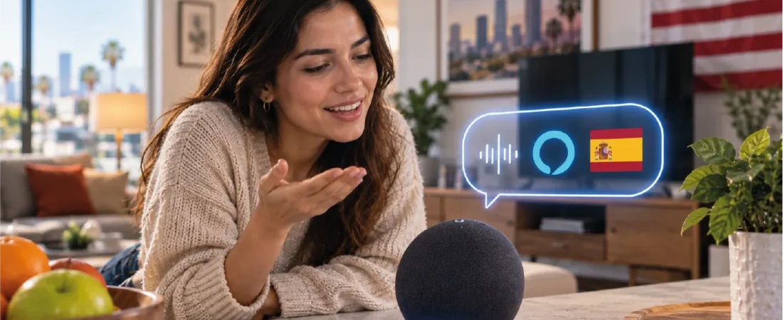 ¿Se puede configurar Alexa en español desde Estados Unidos?