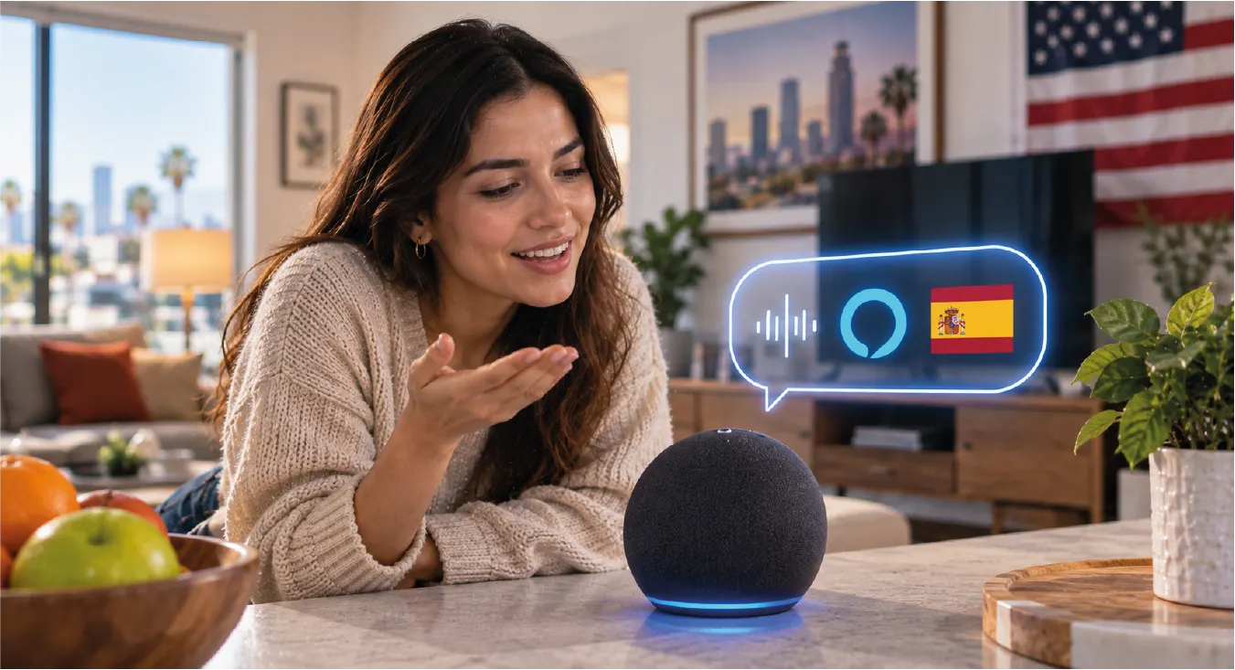 ¿Se puede configurar Alexa en español desde Estados Unidos?
