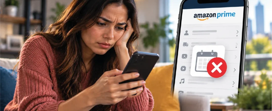 ¿Por qué no puedo cancelar Amazon Prime desde la app?