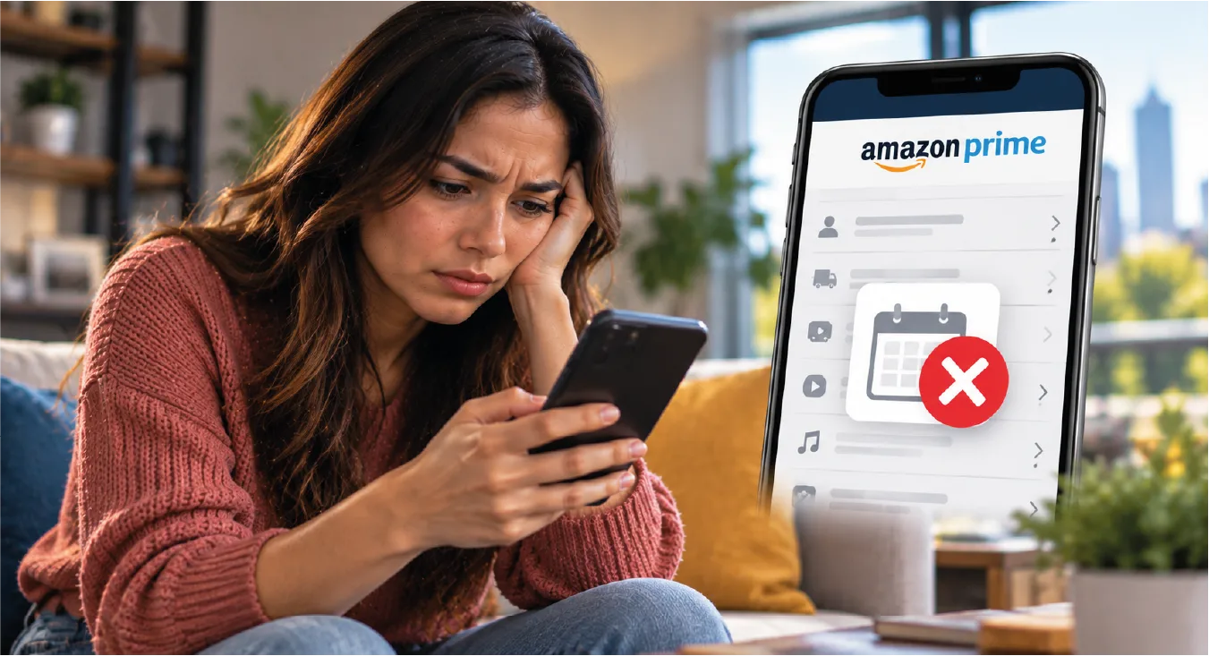 ¿Por qué no puedo cancelar Amazon Prime desde la app?