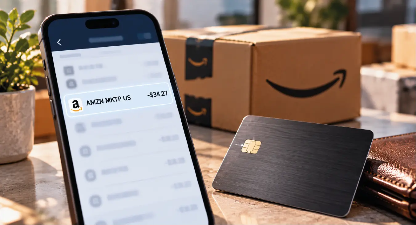 ¿Qué significa AMZN MKTP US en mi tarjeta de crédito?