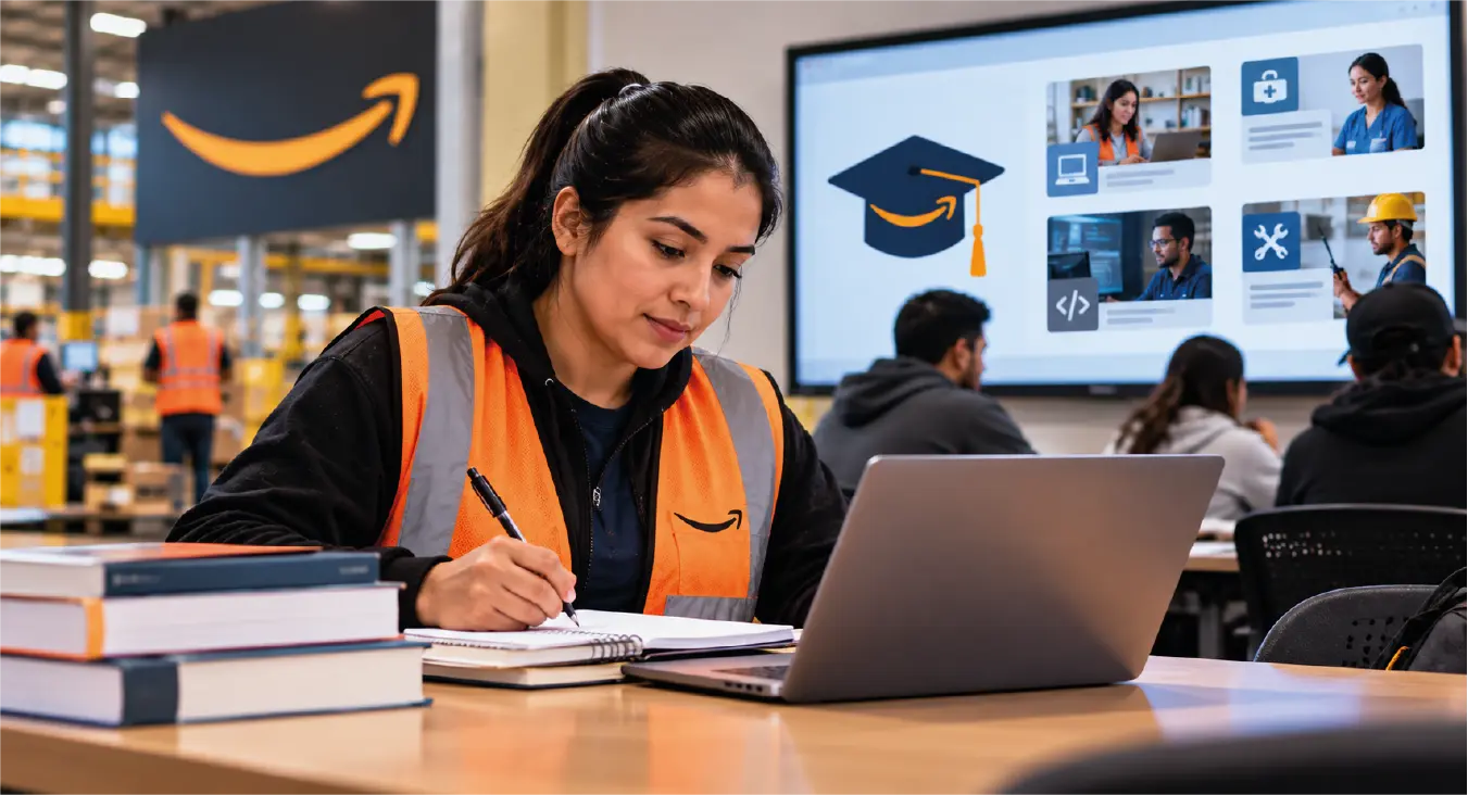 Career Choice de Amazon: cómo aprovechar el beneficio educativo