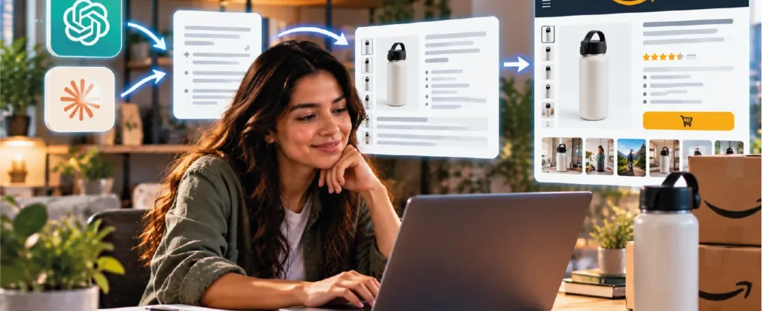 Cómo usar ChatGPT o Claude para crear listings de Amazon